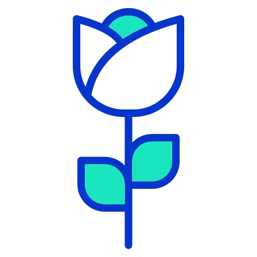 róża Generic color lineal-color ikona