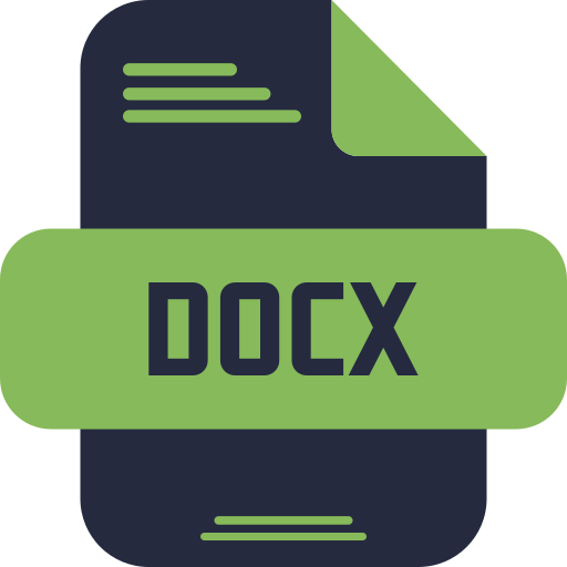 docx Generic color fill icon