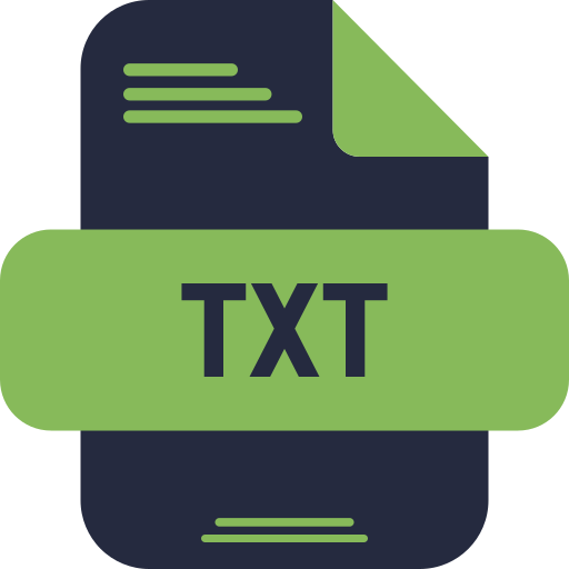 Txt Generic color fill icon