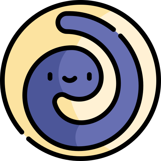 gymnophion Kawaii Lineal color icon