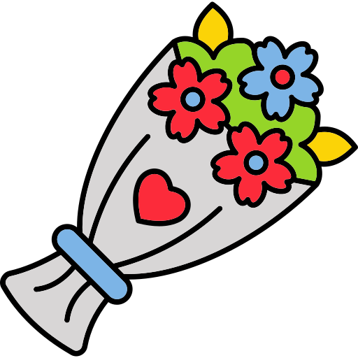 bouquet Generic color lineal-color Icône