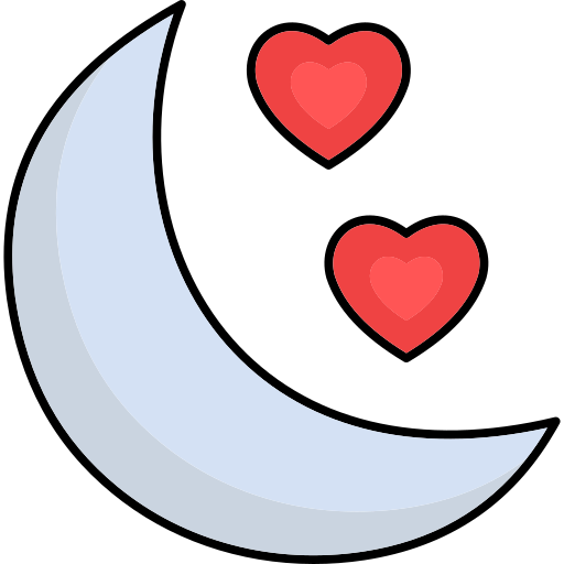 Moon Generic color lineal-color icon