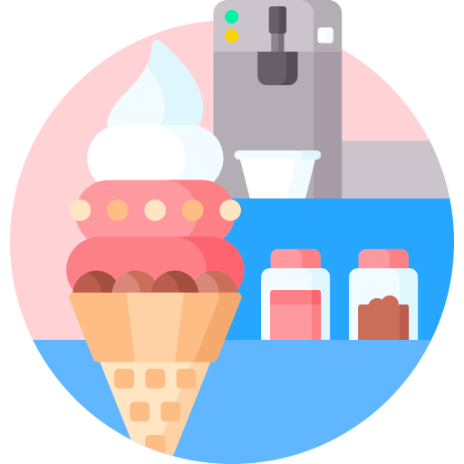 eiscreme Detailed Flat Circular Flat icon