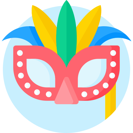 Mask Detailed Flat Circular Flat icon