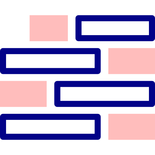 ブロック Detailed Mixed Lineal color icon