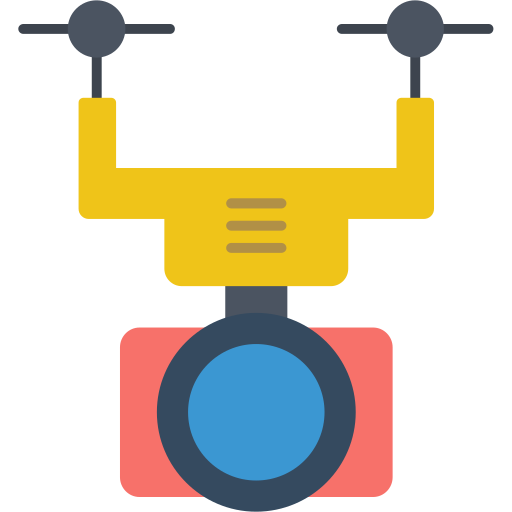 dron z kamerą Generic Flat ikona