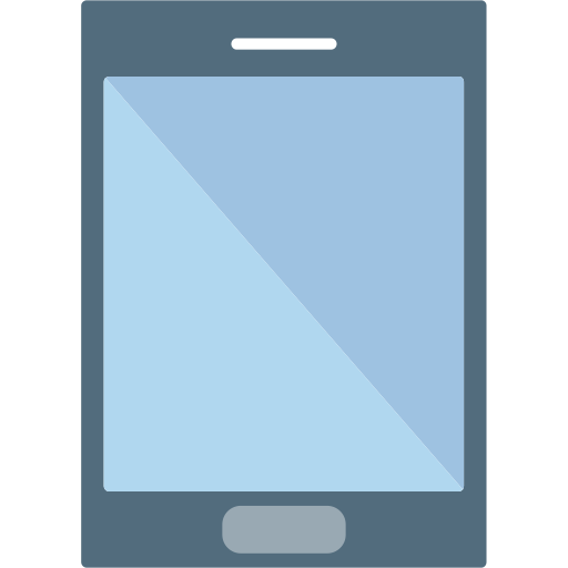 mobiele telefoon Generic Flat icoon