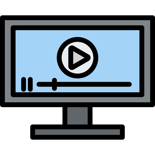 videoplayer Generic color lineal-color icon