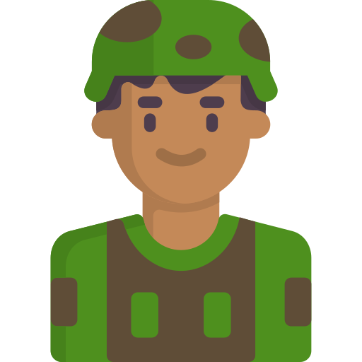soldato Generic color fill icona