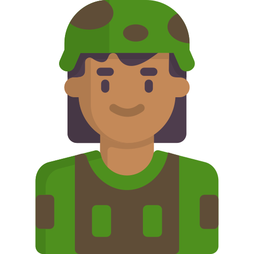 soldaat Generic color fill icoon