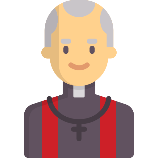 kapłan Generic color fill ikona