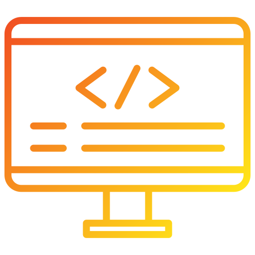 Coding Generic gradient outline icon