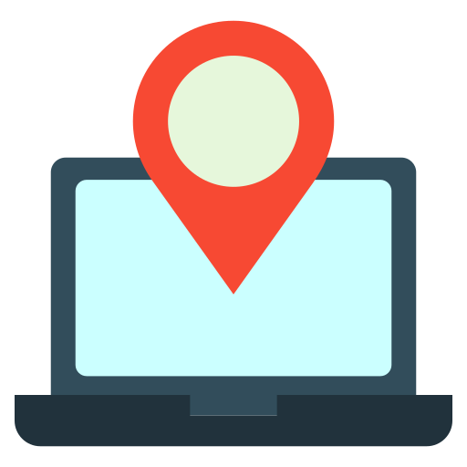 Location Generic color fill icon