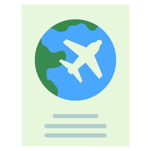 Boarding pass Generic color fill icon