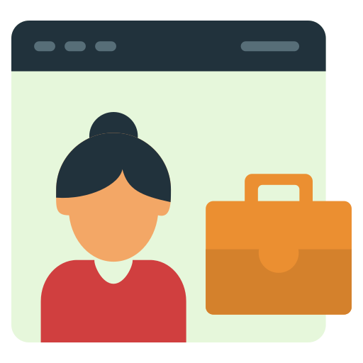 Business woman Generic color fill icon