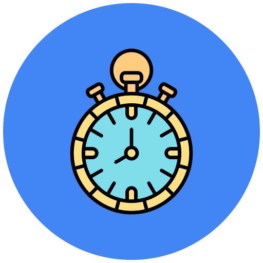 chronometr Generic color lineal-color ikona