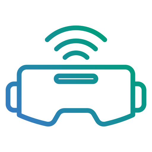 virtual reality Generic gradient outline icon