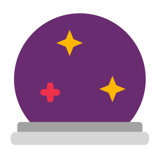 Crystal Ball Generic color fill icon