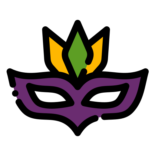 maska karnawałowa Generic color lineal-color ikona