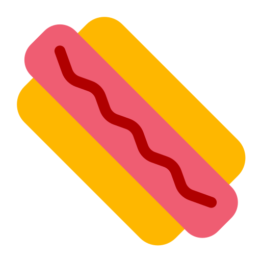 hotdog Generic color fill icon