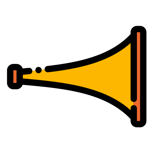 vuvuzela Generic color lineal-color icoon