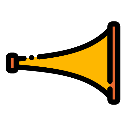 vuvuzela Generic color lineal-color icono