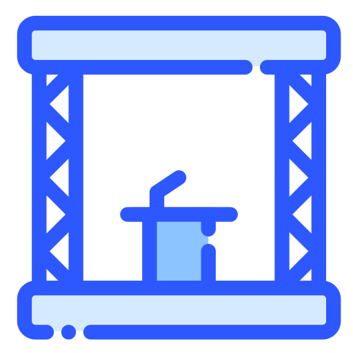 Stage Generic color lineal-color icon
