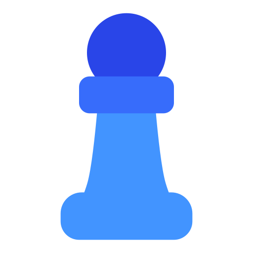Pawn Generic color fill icon
