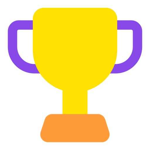 trofeo Generic color fill icono