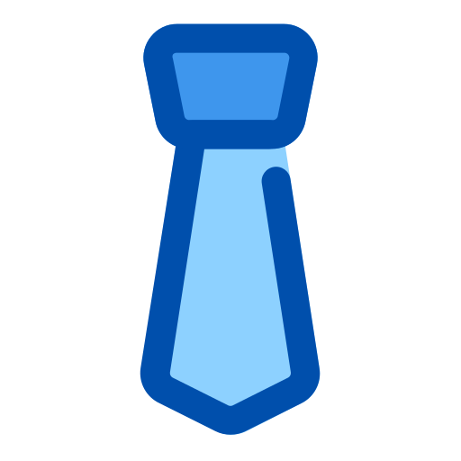 Tie Generic color lineal-color icon