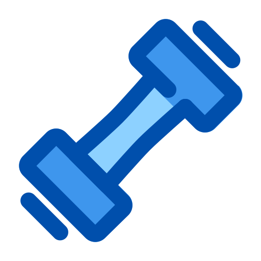 Dumbbell Generic color lineal-color icon