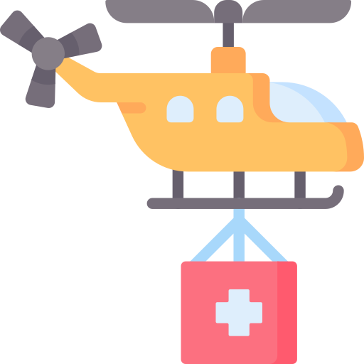 Helicopter Special Flat icon