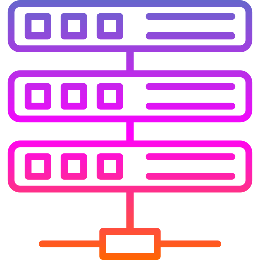 섬기는 사람 Generic gradient outline icon