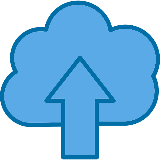 Cloud Uploading Generic color lineal-color icon