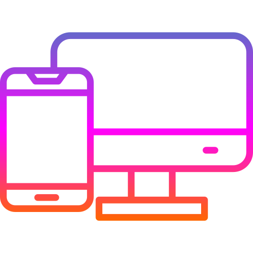 transferencia de datos Generic gradient outline icono