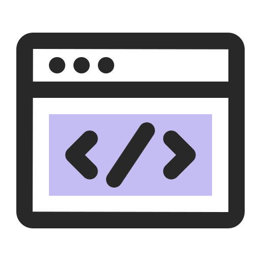코딩 Generic color lineal-color icon