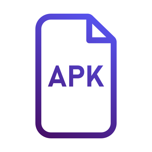 apk Generic gradient outline icon