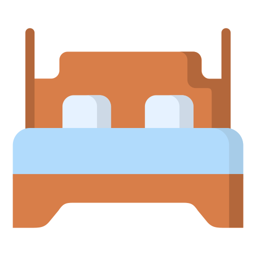 cama matrimonial Generic color fill icono