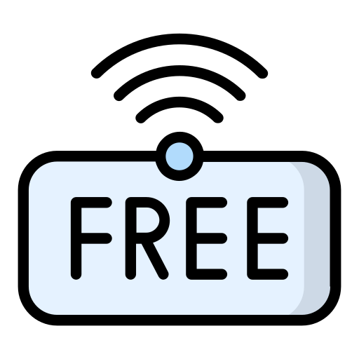 wi-fi gratis Generic color lineal-color icono