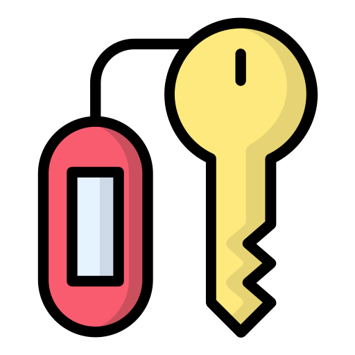 llave del hotel Generic color lineal-color icono