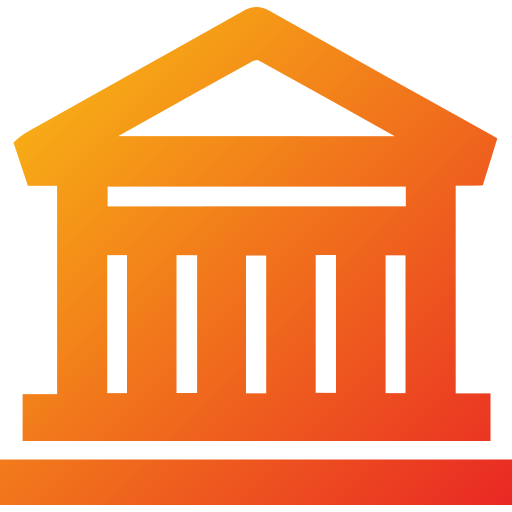 банк Generic gradient outline иконка