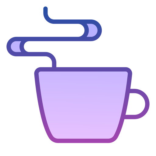 caffè Generic gradient lineal-color icona