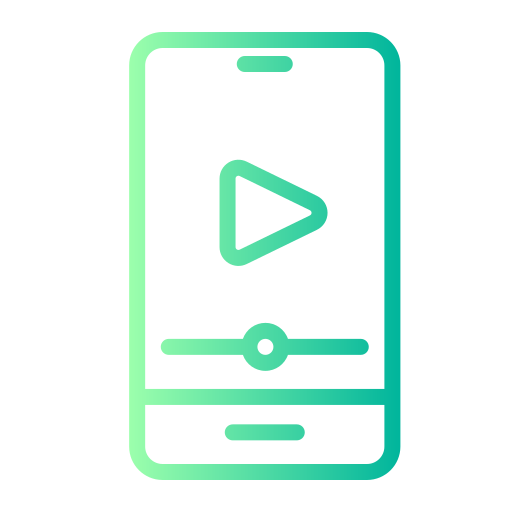 Play video  Generic gradient outline icon