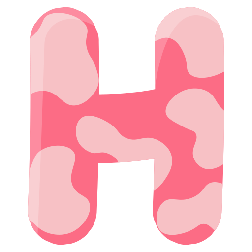 lettera h Generic color fill icona