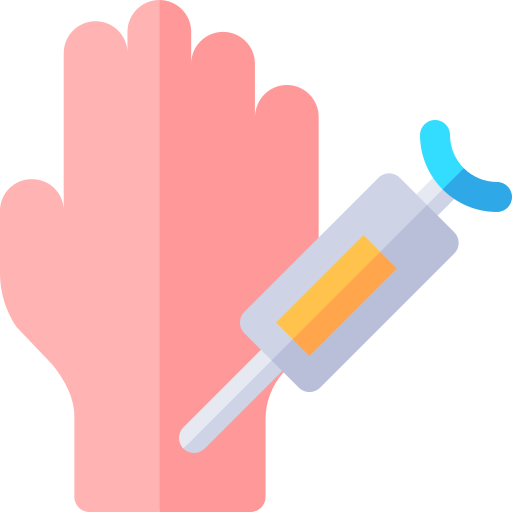 vaccin Basic Rounded Flat Icône