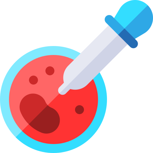 Кровяная клетка Basic Rounded Flat иконка