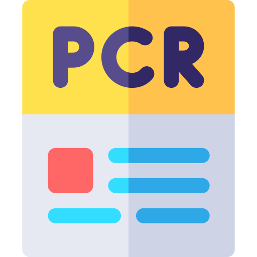 pcr 테스트 Basic Rounded Flat icon