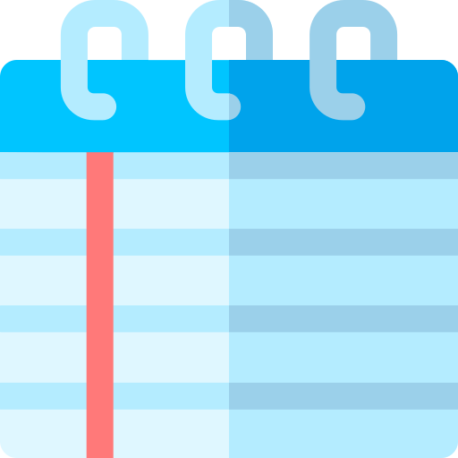 Planner Basic Rounded Flat icon