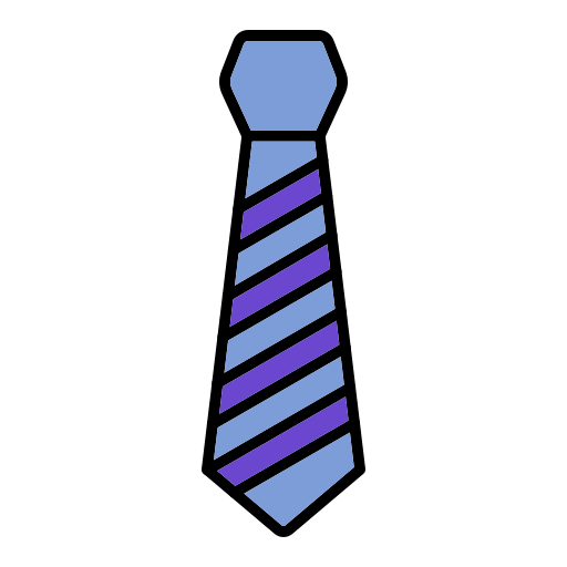 Tie Generic color lineal-color icon