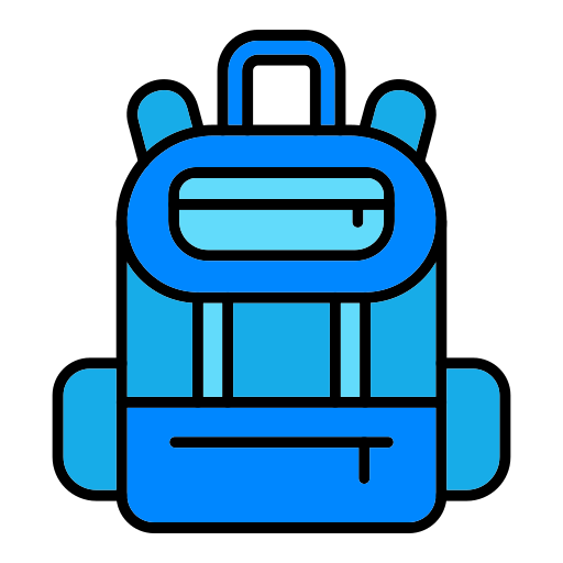 Backpack Generic color lineal-color icon